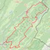 GRP Tour de la Haute Bienne GPS track, route, trail