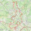 Entre Vignes et Pierres dorées / Saint-Germain-sur-l'Arbresle GPS track, route, trail