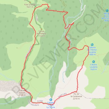 Calabasse-cap_de_gauch GPS track, route, trail