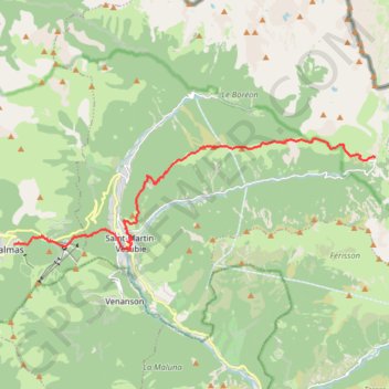Madone de Fenestre GPS track, route, trail