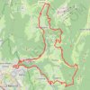 Plaimpalais - Combe Servenne GPS track, route, trail