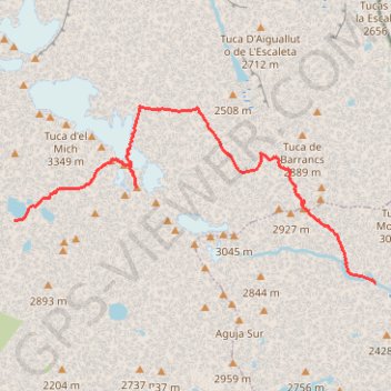 Traversée des Pyrénées - Étape 21 GPS track, route, trail