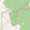 Tournette - le Bouton GPS track, route, trail