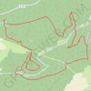 Autour de la Heidenkirche, grès et mystères de la forêt en Alsace Bossue GPS track, route, trail