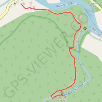 Cascade Blanche - Salazie - l'Escalier GPS track, route, trail