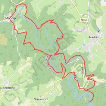 Prépa OP 03/21 GPS track, route, trail