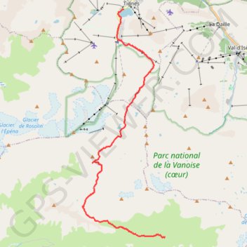 Tour de la Sana J2 GPS track, route, trail