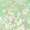Boucle-de-Rouffignac-de-Sigoules-INSEE-24357 GPS track, route, trail