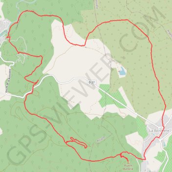La Boissière GPS track, route, trail