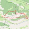 Saint Auban Bousquillon-La Clue GPS track, route, trail