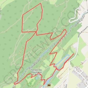La Belle Rando Charence Variante GPS track, route, trail