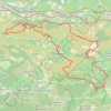 Miramont - Alaric - Lagrasse GPS track, route, trail