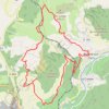 Balade autour de Compeyre dans la vallée du Tarn GPS track, route, trail
