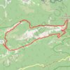 Les Alazards - Pic du Comte GPS track, route, trail