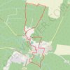 Sore grande boucle - Landes de Gascogne GPS track, route, trail