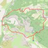 Tête Chevalière GPS track, route, trail