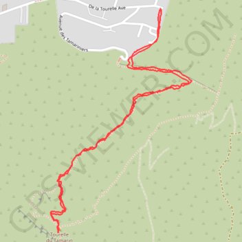 Black River Course à pied GPS track, route, trail