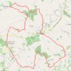 Vallons du Lectourois - La Romieu GPS track, route, trail
