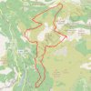 Courmes - Plateau de Saint-Barnabé GPS track, route, trail