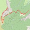Pic Saint Michel depuis Saint Ange (Vercors) GPS track, route, trail