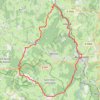 Boucle vélo N°42 - de la Beauze à la Creuse GPS track, route, trail