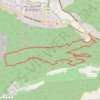 Tête du Douard - Gorges de la Petite Sainte-Baume GPS track, route, trail