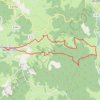Le Maquis Bernard - Ouroux-en-Morvan GPS track, route, trail