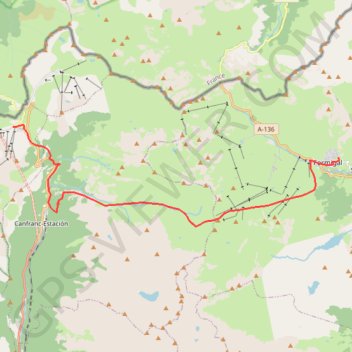 De el Formigal à Candanchu GPS track, route, trail