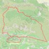 Alpilles aureille GPS track, route, trail