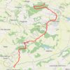 De Rieumes à Pouy-de-Touges par le GR86 GPS track, route, trail