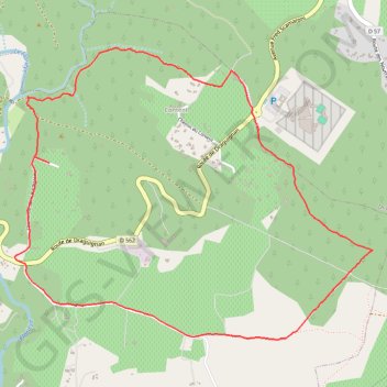 LORGUES LE CONTENT GPS track, route, trail