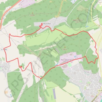 Dourdhal (57) GPS track, route, trail