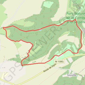 Combe a la serpent 2 GPS track, route, trail