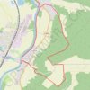 Le Fey et la vallée de l'Yonne GPS track, route, trail