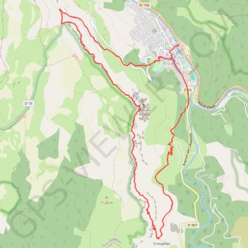 ITILAR048V508SAR GPS track, route, trail