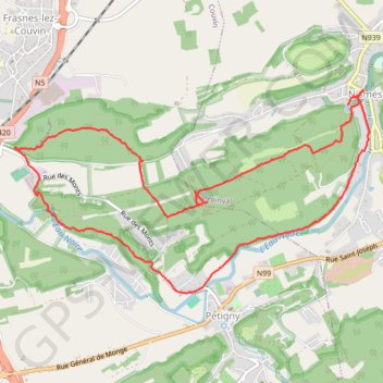 Balade géologique Boucle Ouest Final 2021 GPS track, route, trail