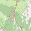 Sortie raquettes du Coq aux Ayes (Chartreuse) GPS track, route, trail