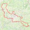 Tour des Maîtres Sonneurs (Indre-Cher-Allier) GPS track, route, trail