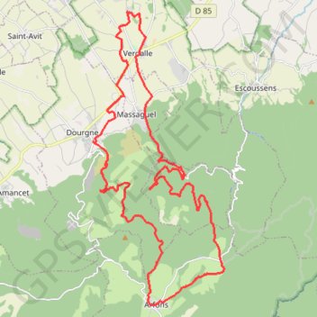 Taurou-Sant GPS track, route, trail