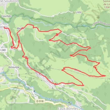 La-Montagne-Verte-Mariano-le-30-05-2012 GPS track, route, trail