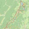 Schlucht Tanet faing lac Blanc Noir Forlet Vert GPS track, route, trail