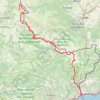 Traversée du Mercantour GPS track, route, trail