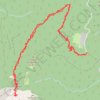 Cul de Lampe depuis Curiere (Chartreuse) GPS track, route, trail