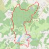 MEUZAC CHAVAGNAC CAUX VTT GPS track, route, trail