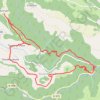Montaigut le Blanc GPS track, route, trail