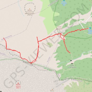Etna nord GPS track, route, trail