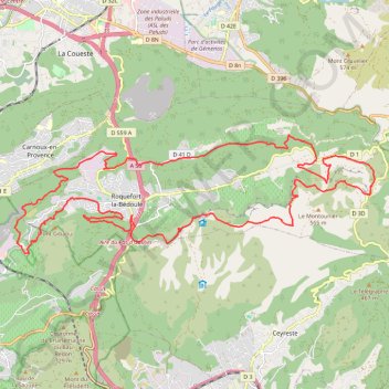 Raid SFR Cassis GPS track, route, trail