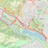 Dijon (Lac KIR) - Talant GPS track, route, trail