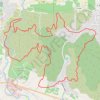 Saint-Maximin et la vallée d'Eure GPS track, route, trail