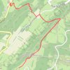 Le Mont Thou depuis Poleymieux-au-Mont-d'Or GPS track, route, trail